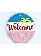 Nyári ajtódísz "Welcome"