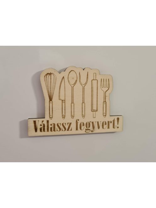Hűtőmágnes "főzőpárbaj"