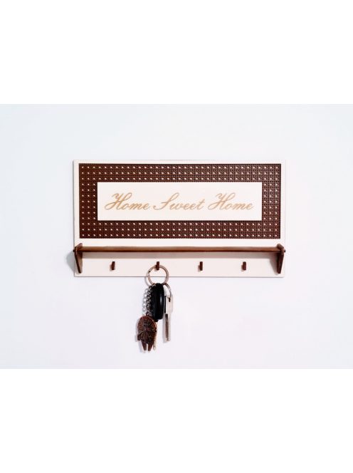 Fali kulcstartó, "Rattan"