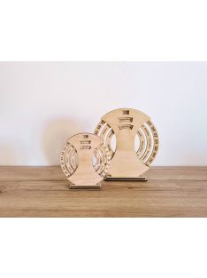 Gyűrűs öröknaptár, 14 cm