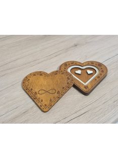 Gyűrűtartó doboz "Forever"